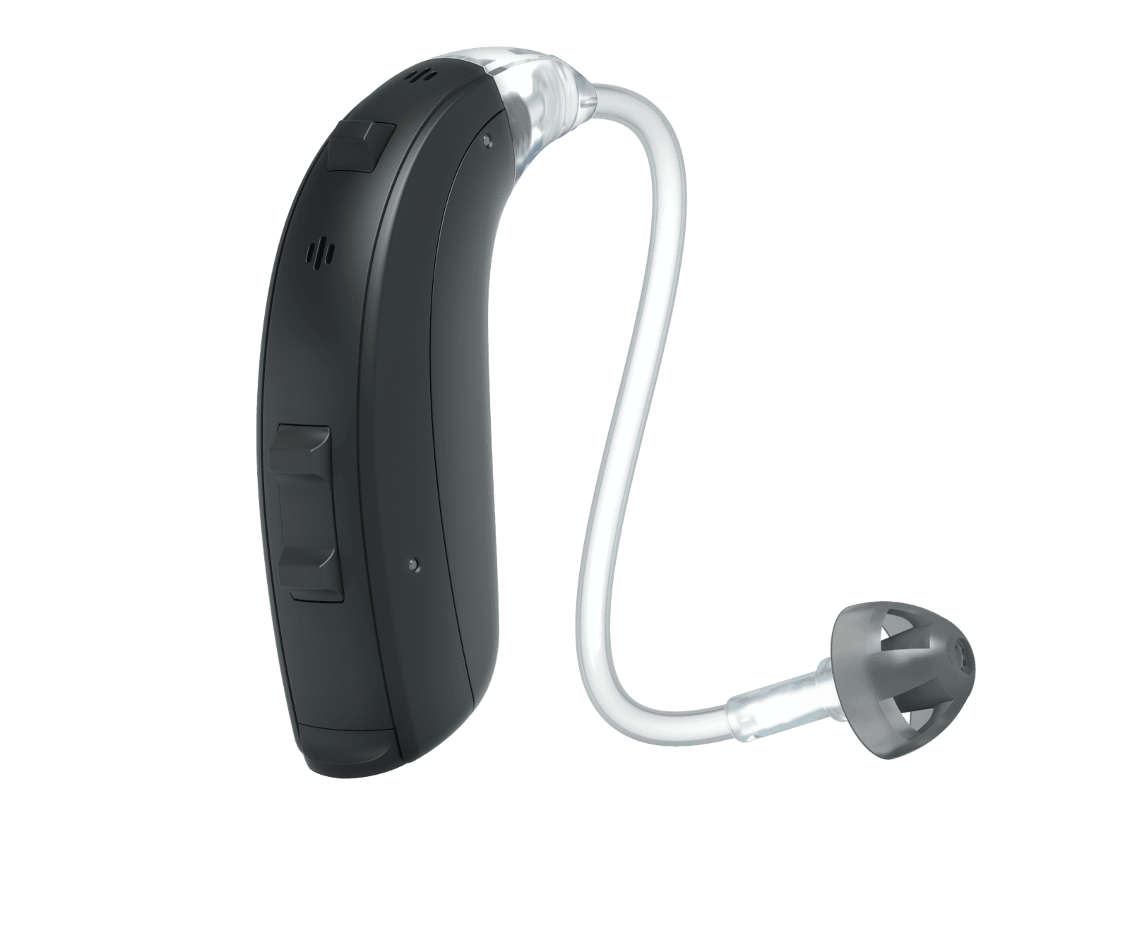 Danavox Klar BTE 77 with thin tube, black