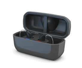 Danavox Standard Charger, carry-case style with lid and cable
