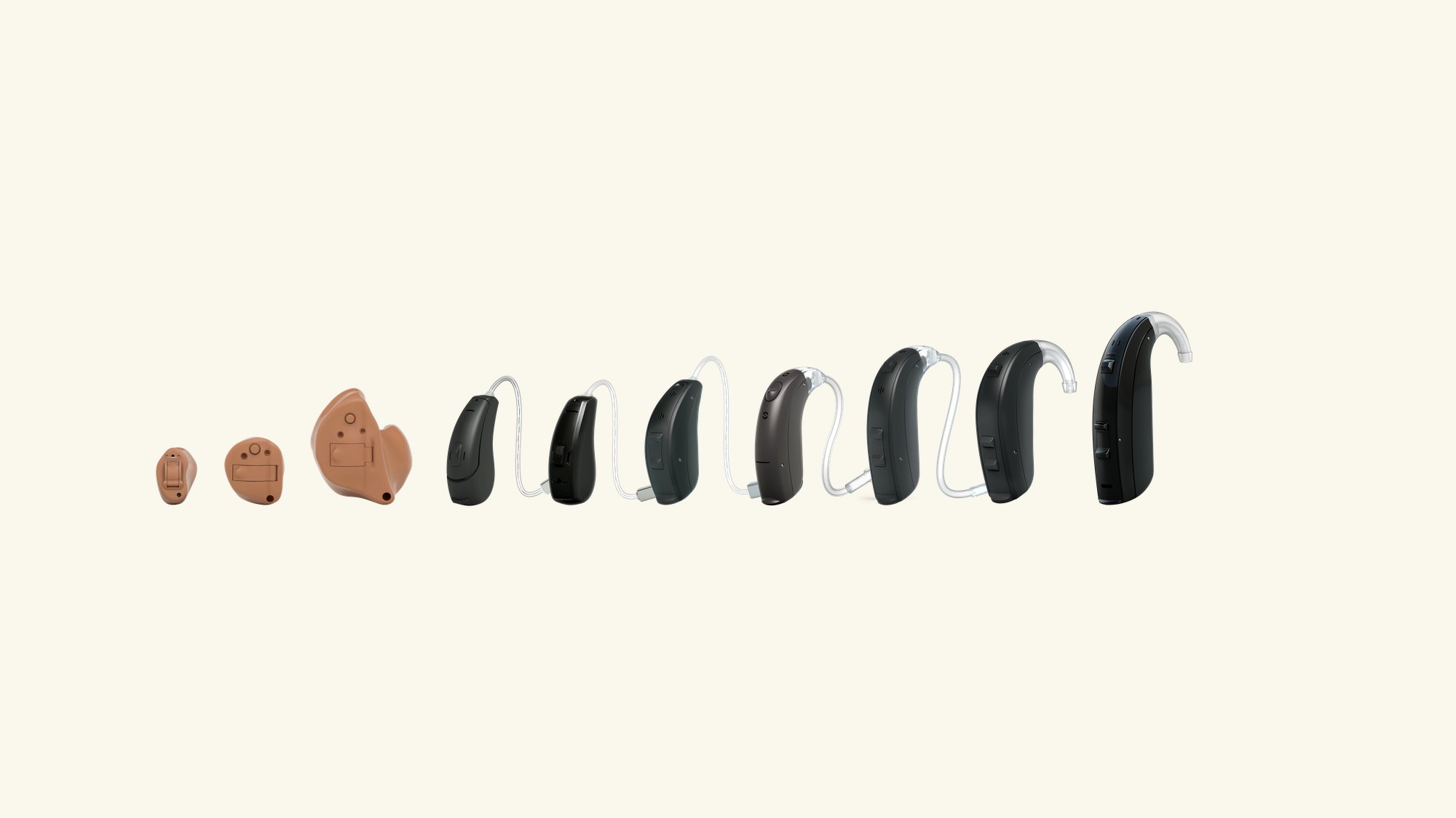 Danavox Klar hearing aid line-up