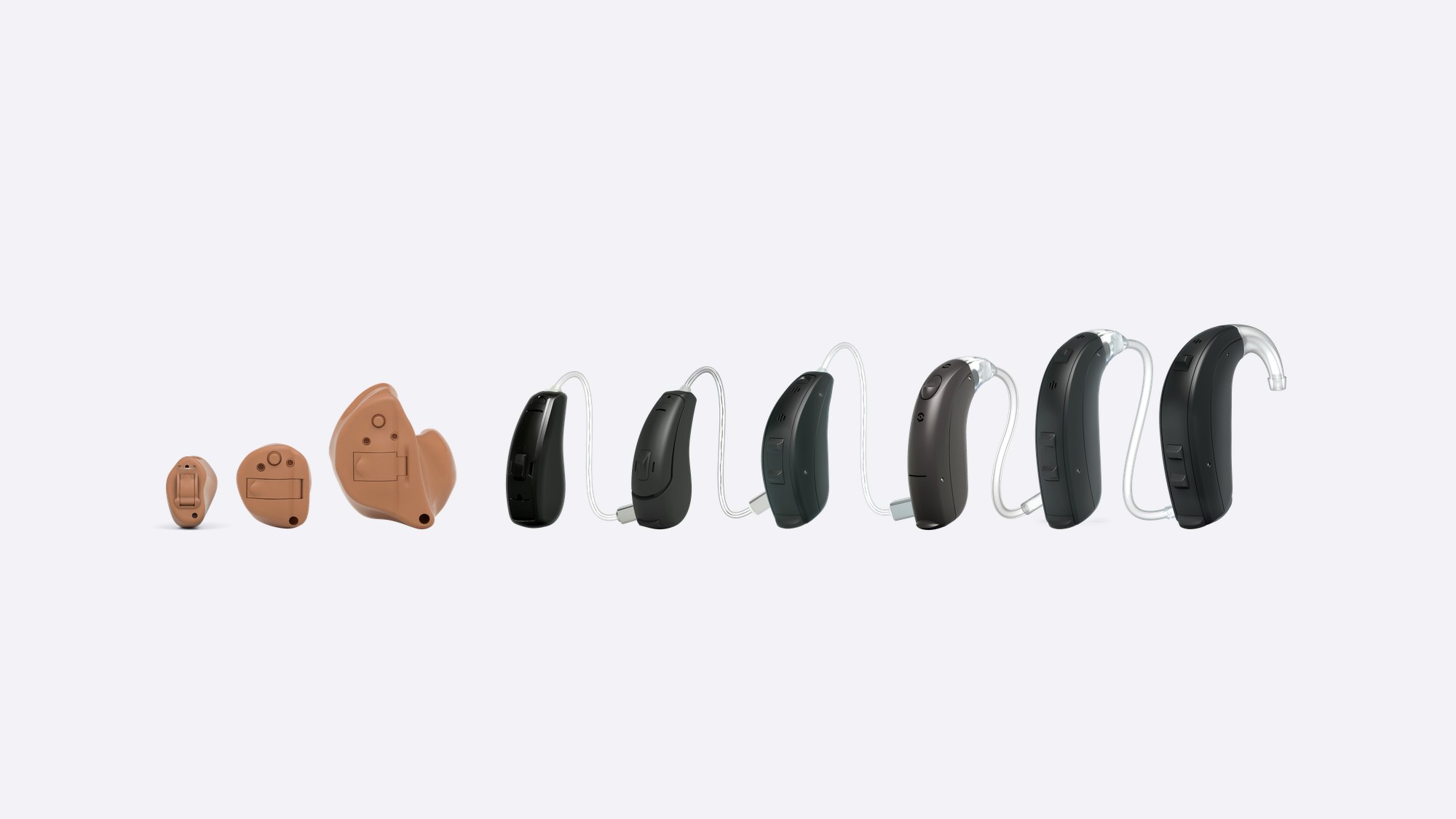 Danavox Barani hearing aid line-up